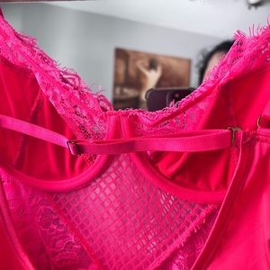 Hot pink Lace dress for sale